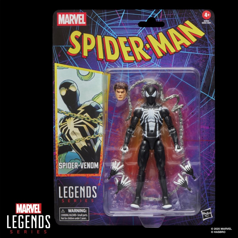 SPIDER VENOM MARVEL LEGENDS SERIES FIGURINE 15 CM