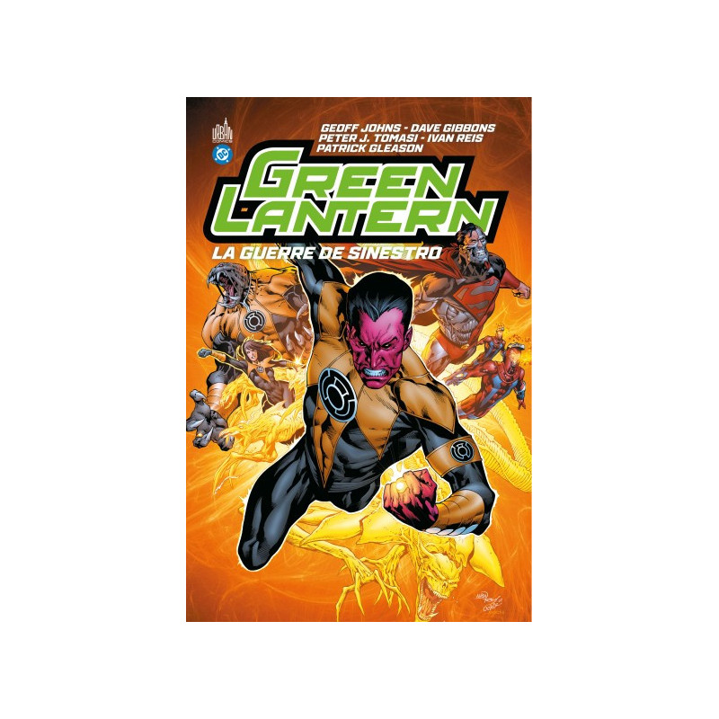 DC PAPERBACK  GREEN LANTERN  LA GUERRE DE SINESTRO  2007 