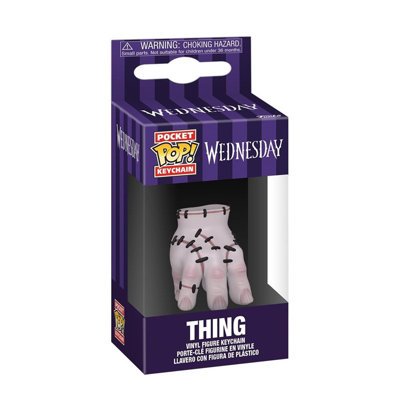 WEDNESDAY PORTE CLES POCKET POP THING 4 CM