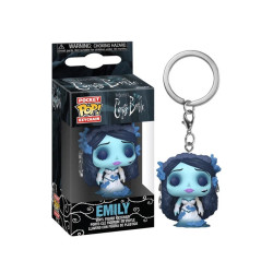 LES NOCES FUNEBRES PORTE CLES POP VINYL EMILY WITH BUTTERFLIES 4 CM
