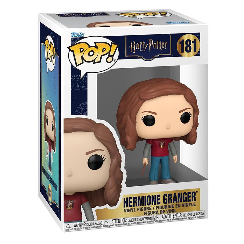HERMIONE OPPUGNO HARRY POTTER POP HOLIDAY VINYL FIGURINE 9 CM