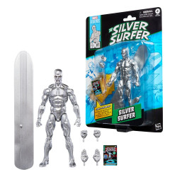 SILVER SURFER MARVEL LEGENDS FIGURINE 15 CM