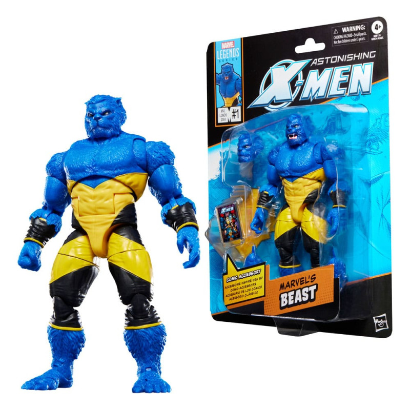 BEAST ASTONISHING X MEN MARVEL LEGENDS FIGURINE 15 CM