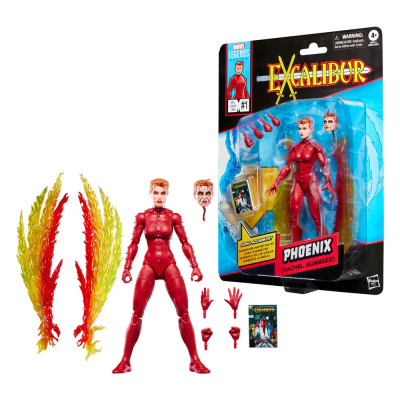 RACHEL SUMMERS PHOENIX EXCALIBUR MARVEL LEGENDS FIGURINE 15 CM