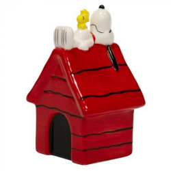 FIGURINE SNOOPY ALLONGE SUR SA NICHE