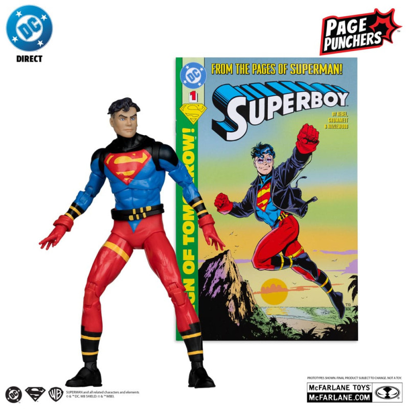 SUPERBOY DC DIRECT PAGE PUNCHERS WAVE 9 FIGURINE 18 CM