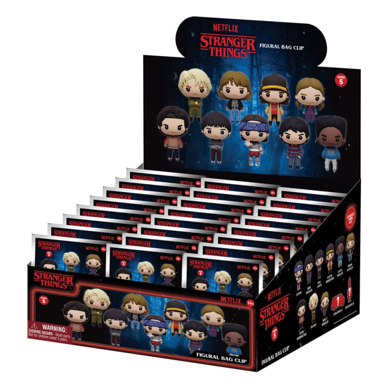 STRANGER THINGS 3D PORTE CLES SAC A DOS SERIE 5
