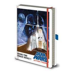 STAR WARS ACTION FIGURES A5 PREMIUM NOTEBOOK