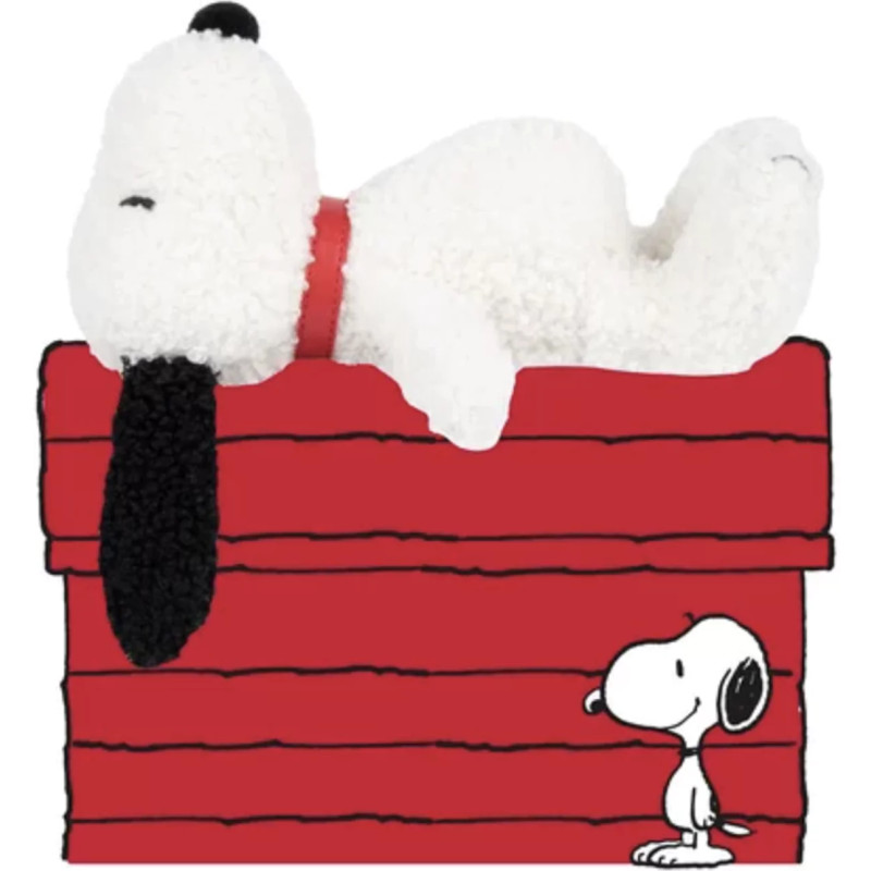 PELUCHE SNOOPY EN BOITE CADEAU NICHE