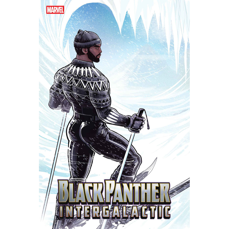 BLACK PANTHER: INTERGALACTIC 1 CVR B LUCIANO VECCHIO WINTER BREAK VAR