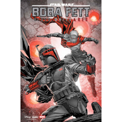 STAR WARS: BOBA FETT - BLACK, WHITE & RED 4 CVR A KEN LASHLEY