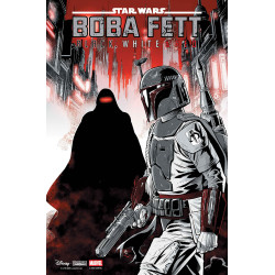 STAR WARS: BOBA FETT - BLACK, WHITE & RED 4 CVR B LUKE ROSS VAR