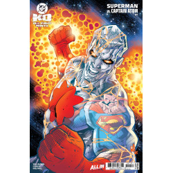 DC K.O. SUPERMAN VS REDACTED 1 (ONE SHOT) CVR E SEAN IZAAKSE CARD STOCK VAR