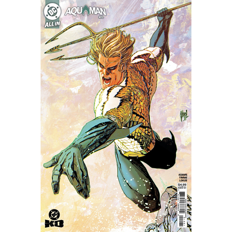 AQUAMAN 12 CVR B GUILLEM MARCH CARD STOCK VAR (DC K.O.)