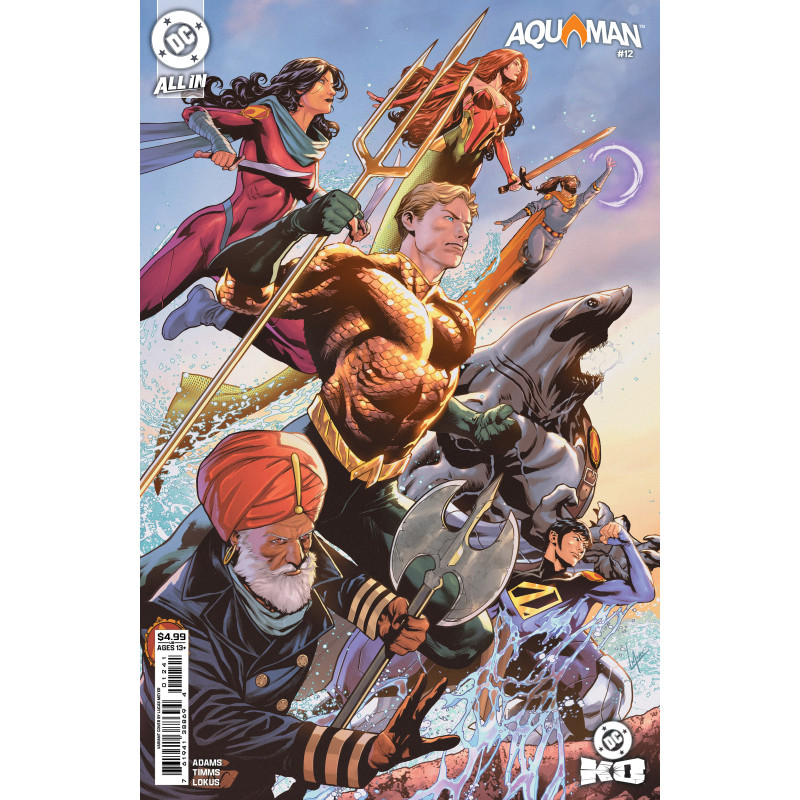 AQUAMAN 12 CVR D LUCAS MEYER CARD STOCK VAR (DC K.O.)