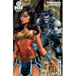 DC K.O. WONDER WOMAN VS REDACTED 1 (ONE SHOT) CVR B DAN PANOSIAN CARD STOCK VAR