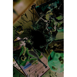 DC K.O. HARLEY QUINN VS REDACTED 1 (ONE SHOT) CVR C JAMAL CAMPBELL CARD STOCK VAR