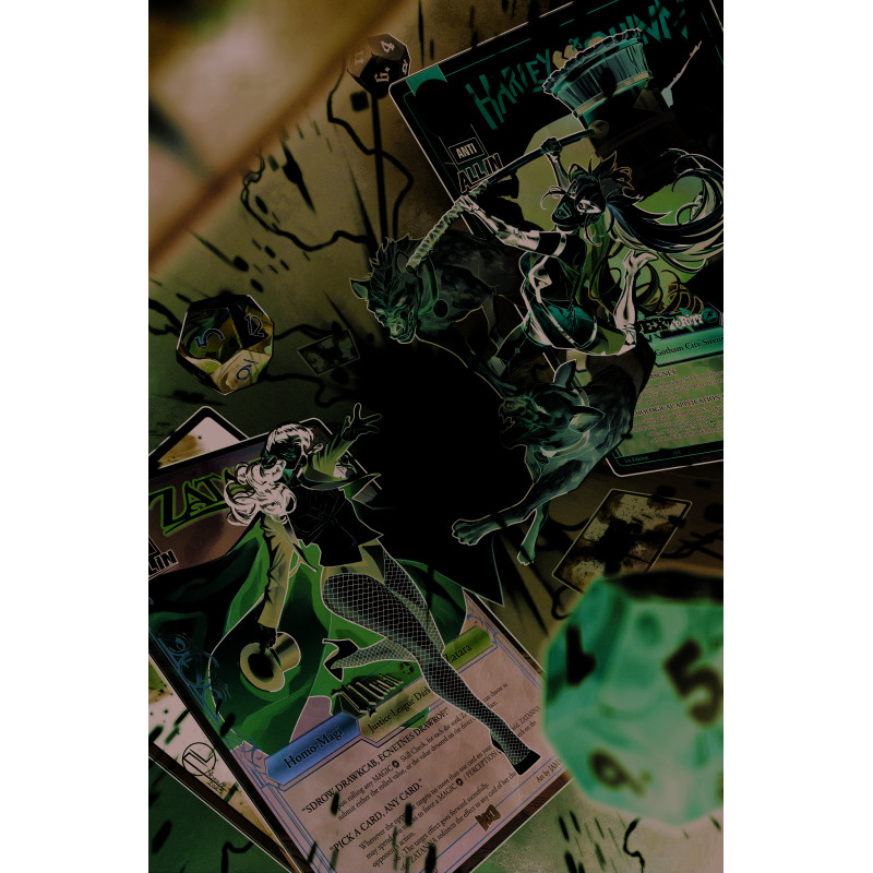 DC K.O. HARLEY QUINN VS REDACTED 1 (ONE SHOT) CVR C JAMAL CAMPBELL CARD STOCK VAR