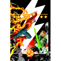 FLASH 28 CVR A DAN MORA (DC K.O.)