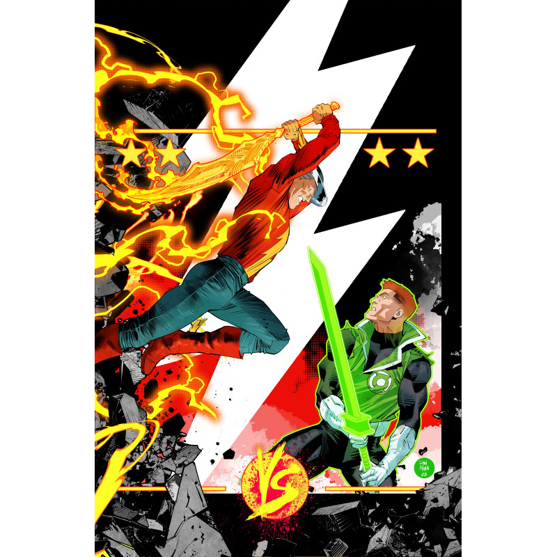 FLASH 28 CVR A DAN MORA (DC K.O.)