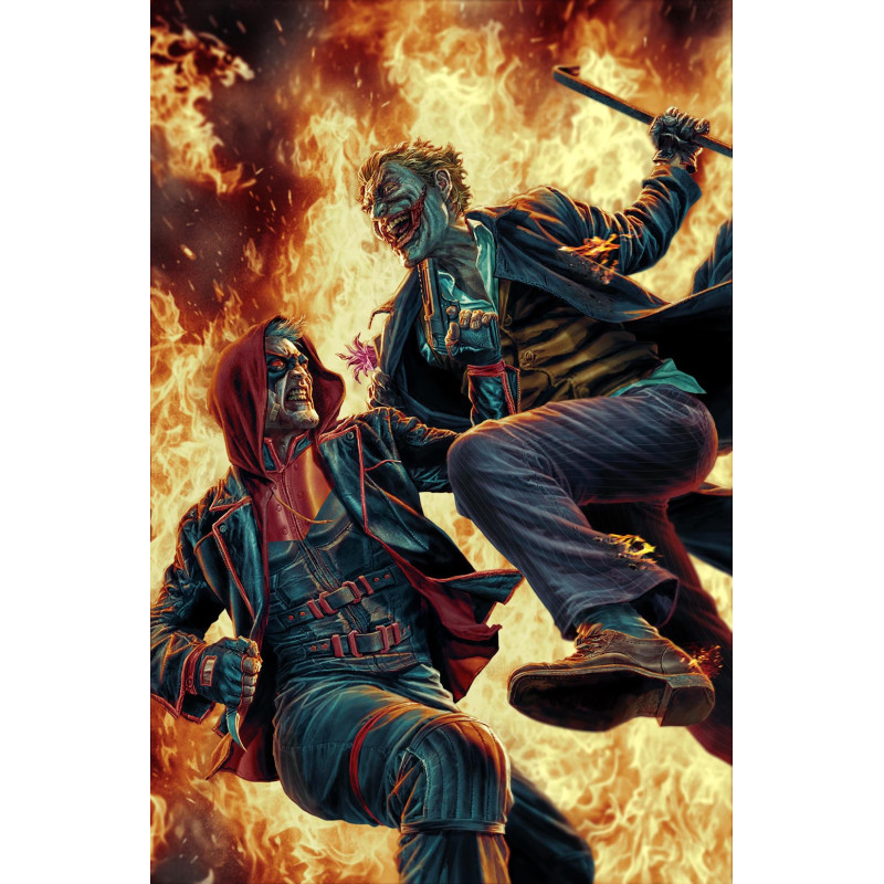 DC K.O. RED HOOD VS REDACTED 1 (ONE SHOT) CVR C LEE BERMEJO CARD STOCK VAR