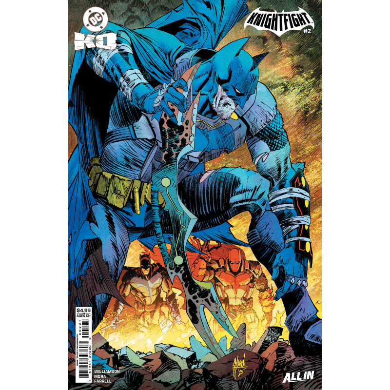 DC K.O. KNIGHTFIGHT 2 (OF 4) CVR B GUILLEM MARCH CARD STOCK VAR