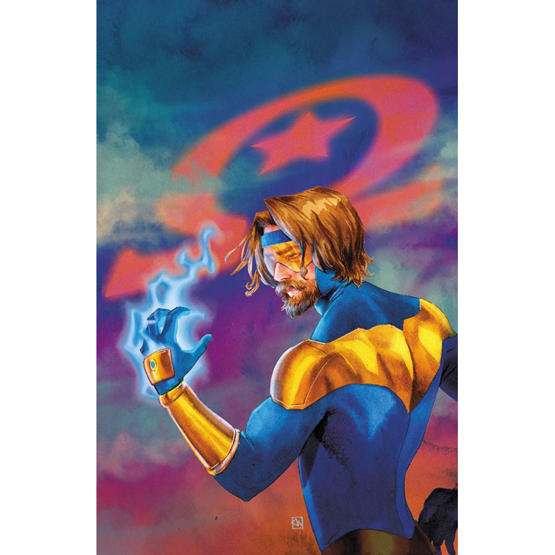 JUSTICE LEAGUE UNLIMITED 14 CVR D KEVIN WADA CARD STOCK VAR (DC K.O.)