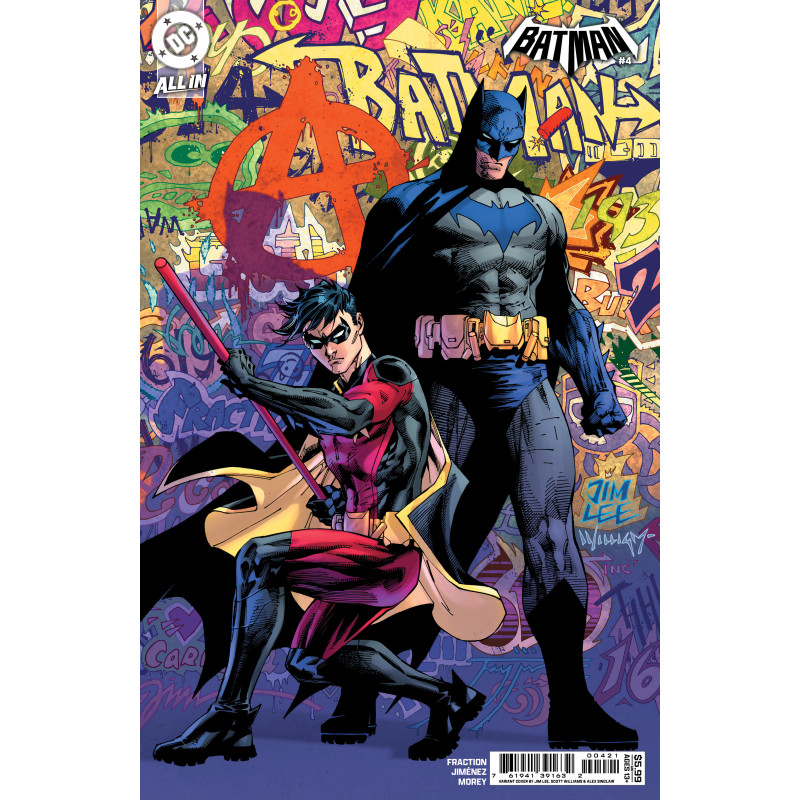 BATMAN 4 CVR B JIM LEE CARD STOCK VAR