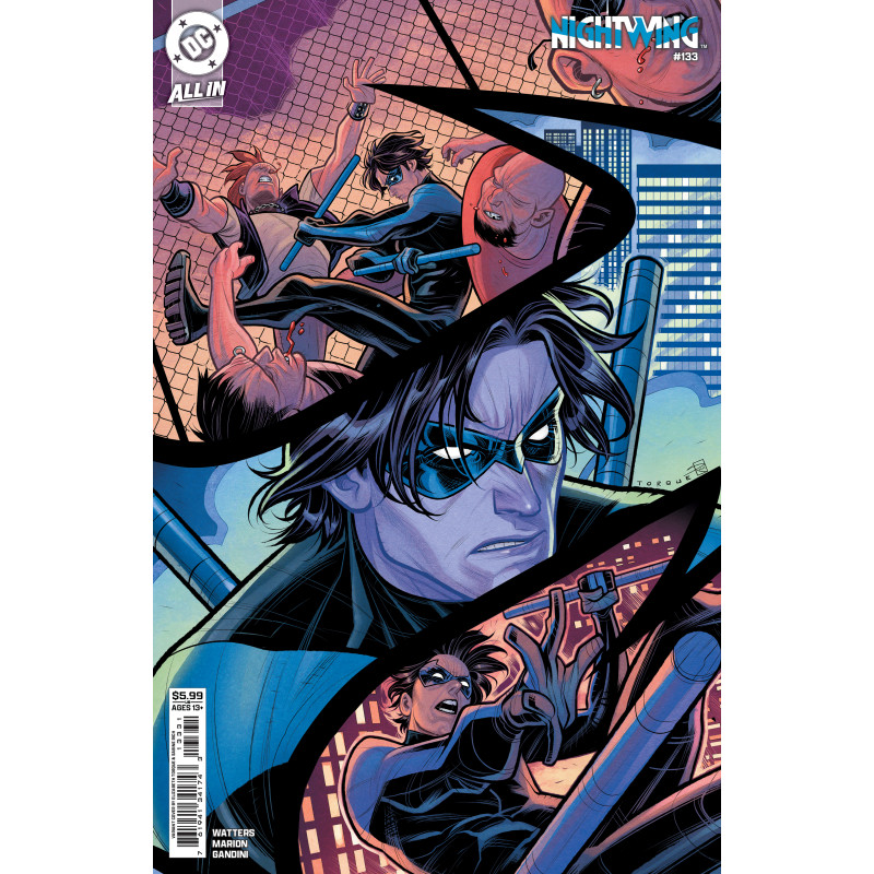 NIGHTWING 133 CVR C ELIZABETH TORQUE CARD STOCK VAR