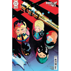 BIRDS OF PREY 28 CVR B DANIELE DI NICUOLO CARD STOCK VAR