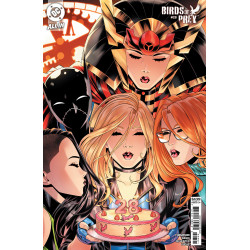 BIRDS OF PREY 28 CVR C SERG ACUNA CARD STOCK VAR