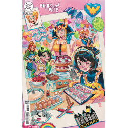 BIRDS OF PREY 28 CVR D RIAN GONZALES CARD STOCK VAR