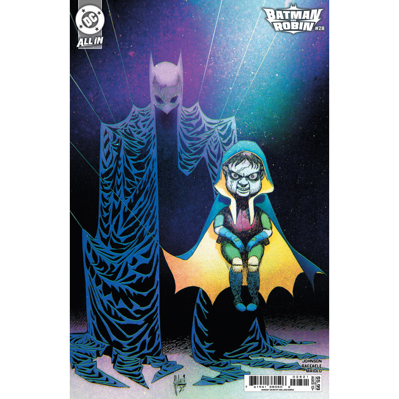 BATMAN AND ROBIN 28 CVR B GUILLEM MARCH CARD STOCK VAR