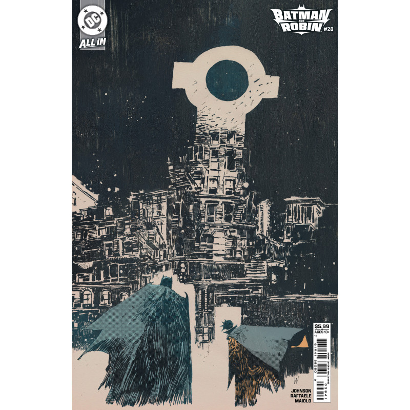 BATMAN AND ROBIN 28 CVR D ASHLEY WOOD CARD STOCK VAR