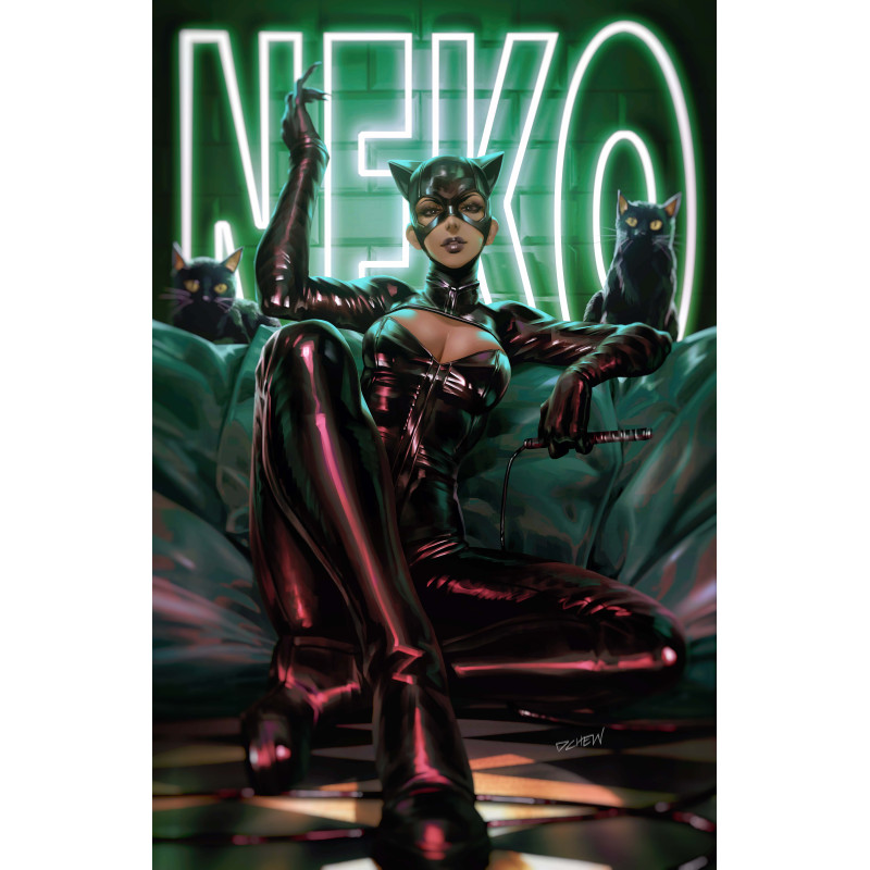 CATWOMAN 82 CVR C DERRICK CHEW CARD STOCK VAR