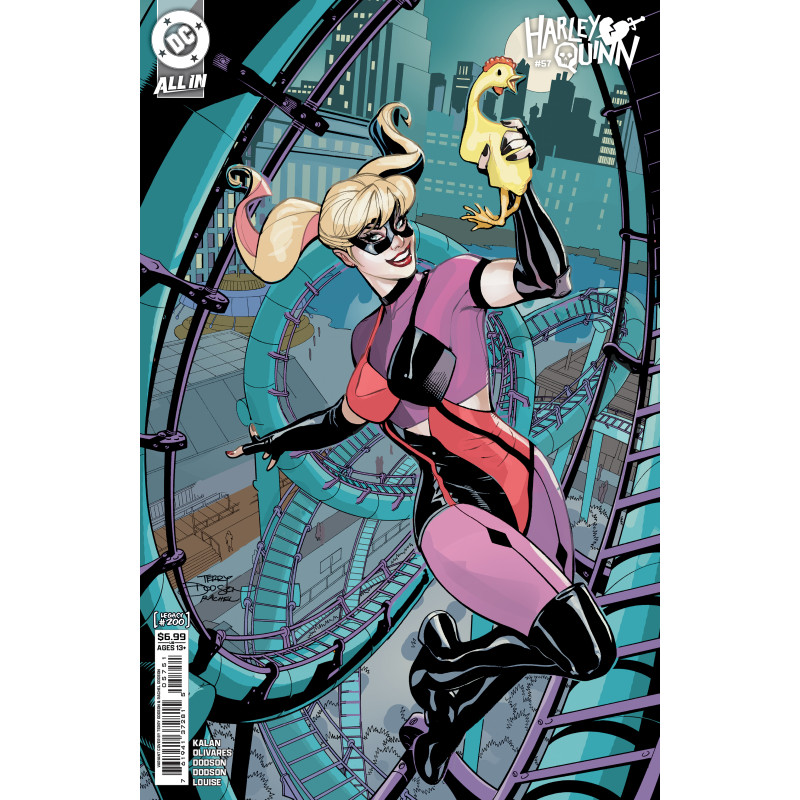 HARLEY QUINN 57 CVR E TERRY DODSON & RACHEL DODSON CARD STOCK VAR ( 200)
