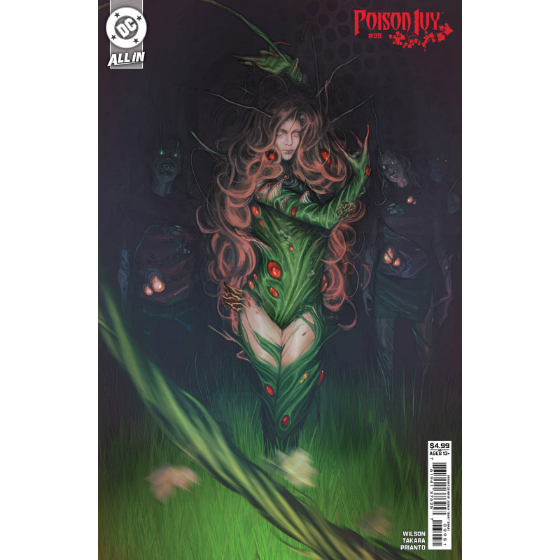 POISON IVY 39 CVR E JOSHUA SWAY SWABY CARD STOCK VAR