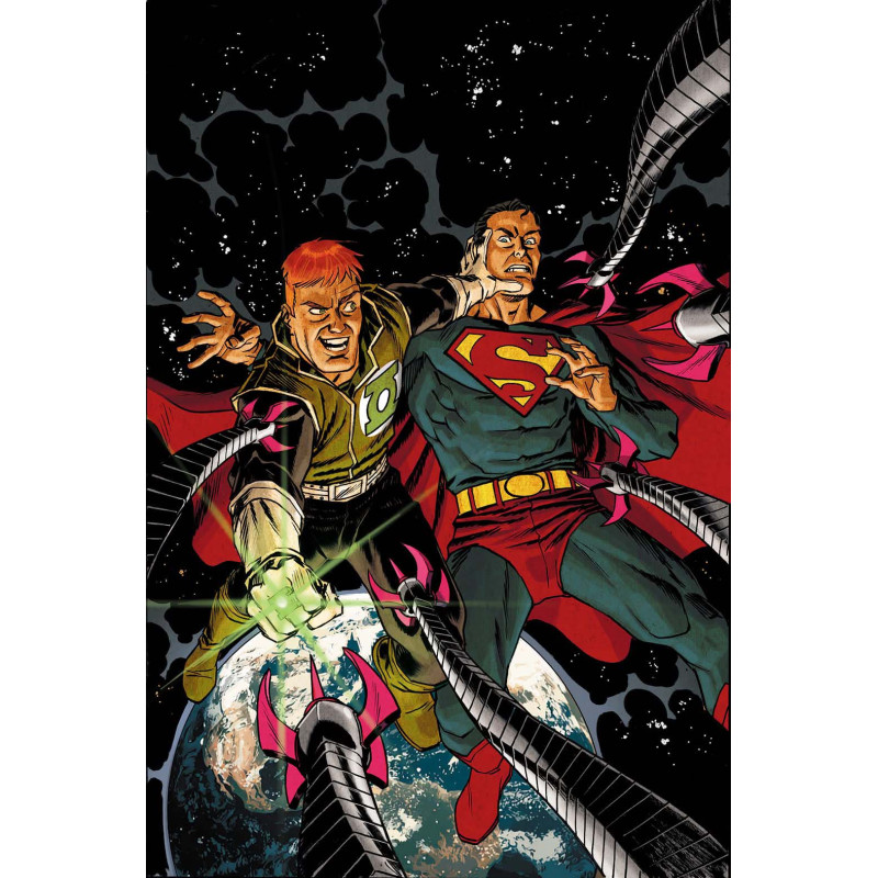 SUPERMAN UNLIMITED 8 CVR A DAVE JOHNSON