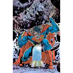 SUPERMAN UNLIMITED 8 CVR B GUILLEM MARCH CARD STOCK VAR