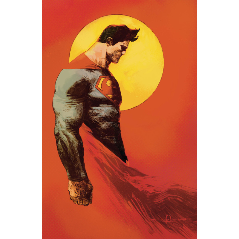 SUPERMAN UNLIMITED 8 CVR E GERARDO ZAFFINO CARD STOCK VAR