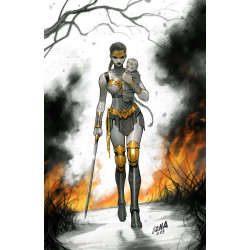 WONDER WOMAN 28 CVR B DAVID NAKAYAMA CARD STOCK VAR