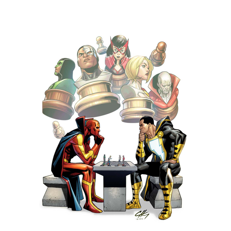 JUSTICE LEAGUE RED 5 (OF 6) CVR A CLAYTON HENRY