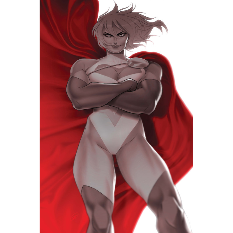 JUSTICE LEAGUE RED 5 (OF 6) CVR B SWEENEY BOO CARD STOCK VAR