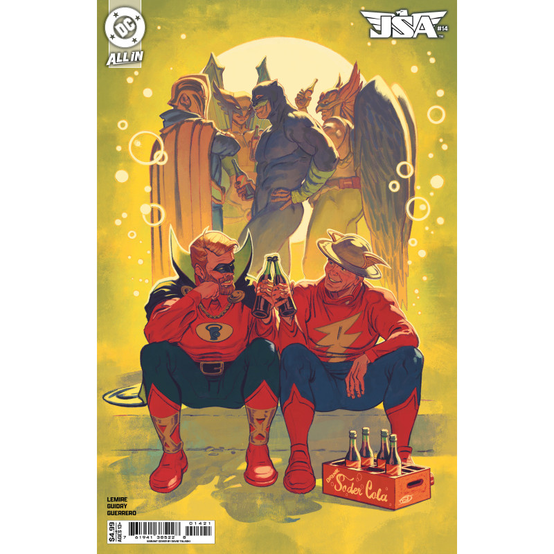 JSA 14 CVR B DAVID TALASKI CARD STOCK VAR