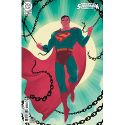 ADVENTURES OF SUPERMAN BOOK OF EL 4 (OF 12) CVR D SARAH BASLAIM CARD STOCK VAR
