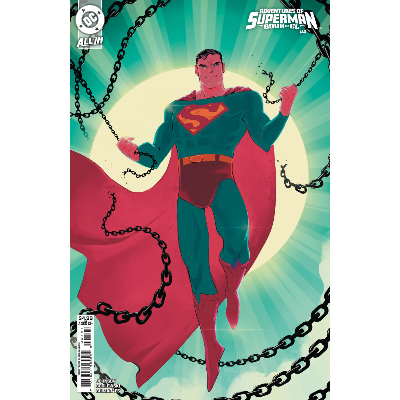 ADVENTURES OF SUPERMAN BOOK OF EL 4 (OF 12) CVR D SARAH BASLAIM CARD STOCK VAR