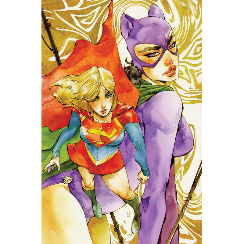 BATMAN SUPERMAN WORLDS FINEST 46 CVR B CHUMA HILL CARD STOCK VAR