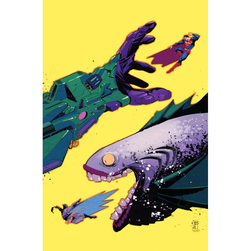 BATMAN SUPERMAN WORLDS FINEST 46 CVR C ADRIAN GUTIERREZ CARD STOCK VAR