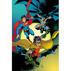 BATMAN SUPERMAN WORLDS FINEST 46 CVR D SEAN IZAAKSE CARD STOCK VAR
