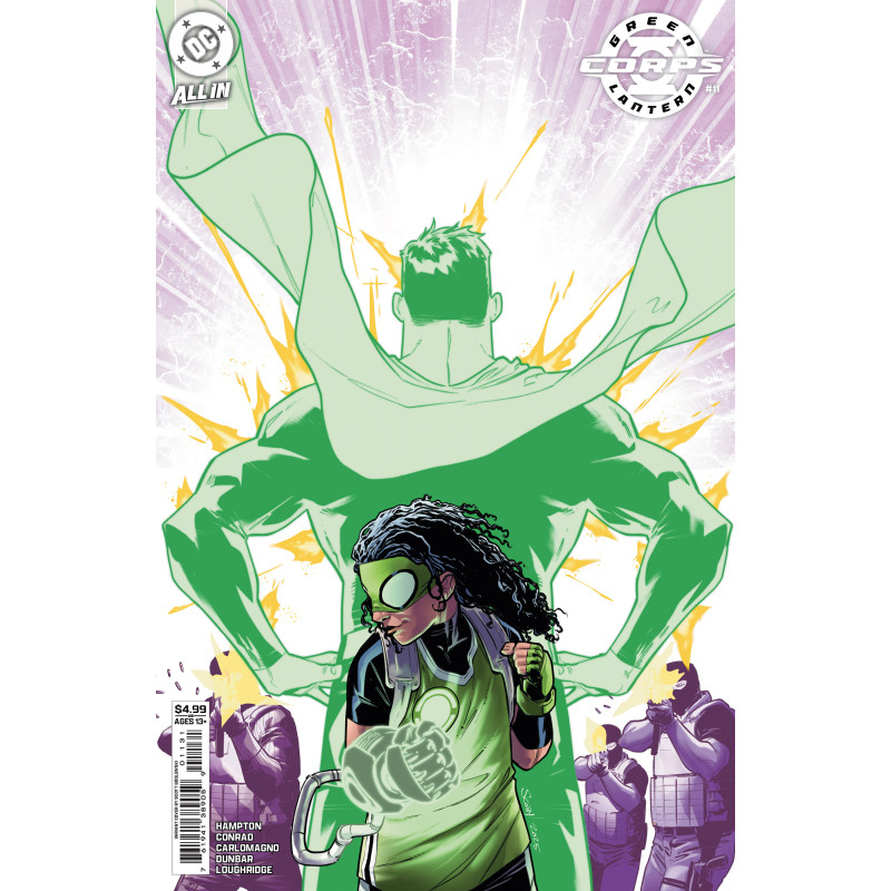 GREEN LANTERN CORPS 11 CVR C SCOTT GODLEWSKI CARD STOCK VAR